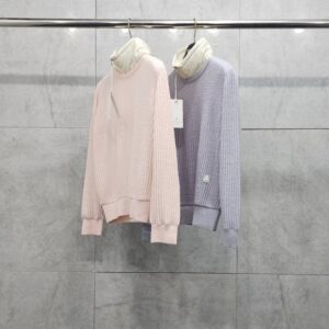 랑방 알파카 블렌드 인타르시아 니트 탑