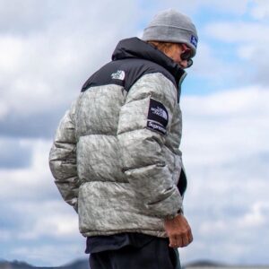 Supreme x 더 노스 페이스 19fw Paper Nuptse 패딩