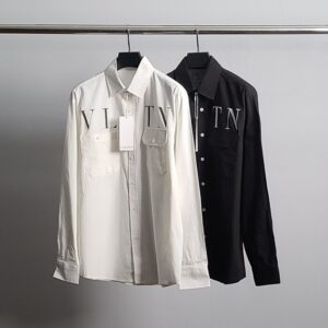 발렌티노 로고포켓 오버 셔츠