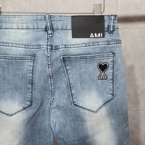 아미 블랙하트 연청 청바지