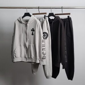 크롬하츠 레더말굽 집업 트레이닝 세트