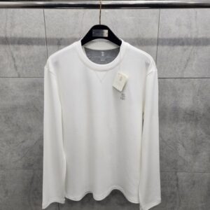 브루넬로쿠치넬리 23FW 긴팔 오버핏 슬리브 티셔츠
