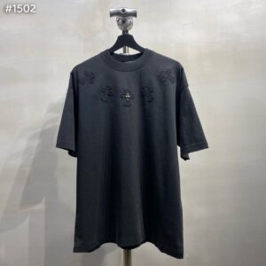 크롬하츠 레이어 멀티 크로스 와펜 반팔티셔츠