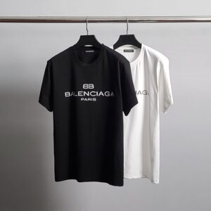 발렌시아가 BB로고 코튼 반팔티