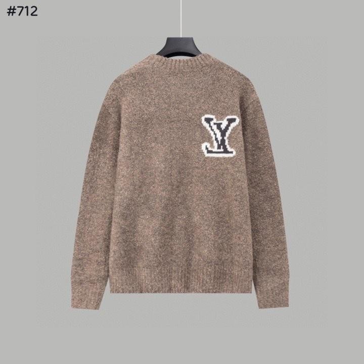 루이비통 24FW 울 블렌드 크루넥 라바 스모크