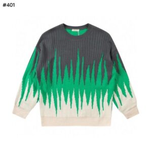 보테가베네타 24fw 라운드 울 그래픽 스웨터