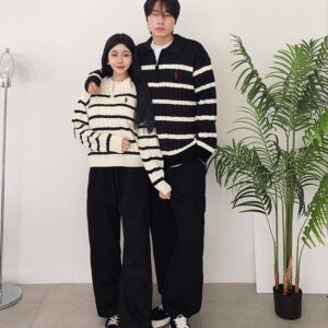 폴로 하프 단가라 케이블 반집업