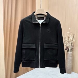 로로피아나 2025fw LP 스웨이드 트러커자켓
