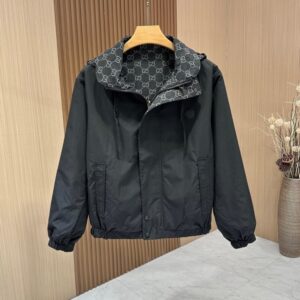 구찌 2025ss GC 리버시블 립스탑 자켓