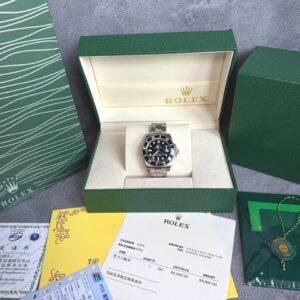 로렉스 서브마리너 블랙다이얼 40mm