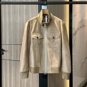 톰포드-TOM FORD 스웨이드 바이크 재킷 A-0561