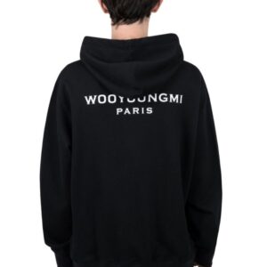 우영미 ( PARIS ) 백로고 커플 후드