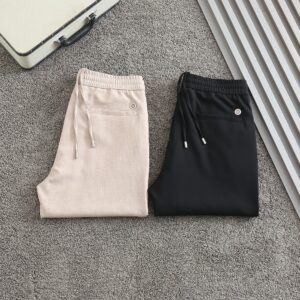 로로피아나 파츠로고 밴딩 스판팬츠