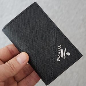 프라다 카드지갑