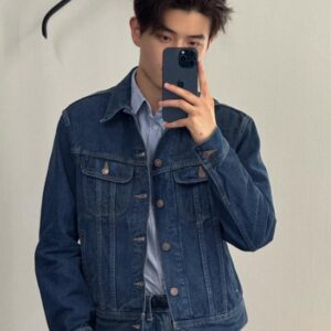셀린느 데님패치 트러커 자켓