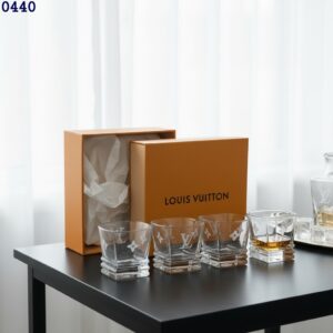 루이비통 모노그램 사각스퀘어 글라스 4종 세트