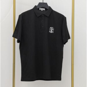 브루넬로쿠치넬리 [Brunello Cucinelli] 브루넬로쿠치넬리 로고 반팔 카라티셔츠