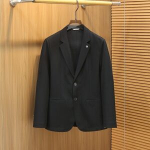 로로피아나 투버튼 슬림 시크 서커