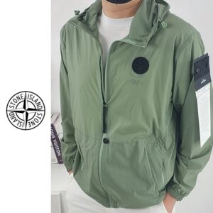 스톤아일랜드 경량 후드 바람막이 [고급]