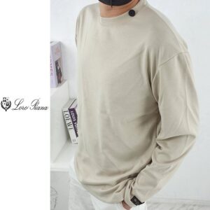 로로피아나 남성 스판 긴팔 티셔츠 [고급]