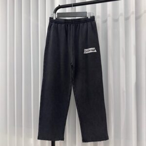 발렌시아가 마스킹테이프 배기 팬츠