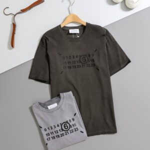 메종마르지엘라 [ M*isonmargiela ] 수입 그래픽 프린트 반팔 티셔츠