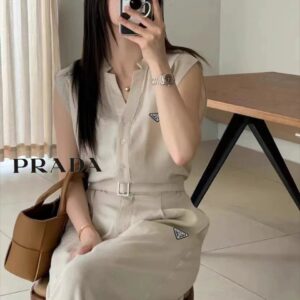 프라다 와이드 나시 세트