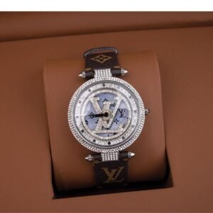 루이비통 [Louis Vuitton] 땅부르 모노그램 다이아 워치